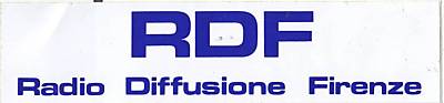 RDF altro logo storico