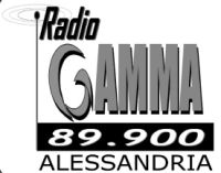RADIO GAMMA ALESSANDRIA logo bn